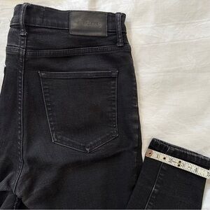Everlane Tall 29 skinny black denim